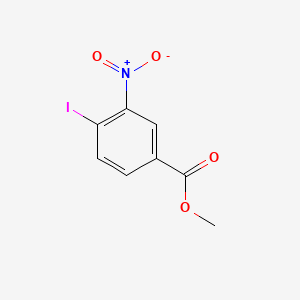 molecular formula C8H6INO4 B1296563 Methyl 4-iodo-3-nitrobenzoate CAS No. 89976-27-2