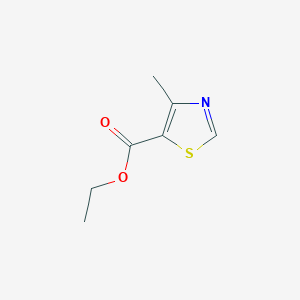 molecular formula C7H9NO2S B1296566 Ethyl 4-methylthiazole-5-carboxylate CAS No. 20582-55-2