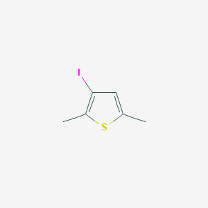 molecular formula C6H7IS B1296567 3-Iodo-2,5-dimethylthiophene CAS No. 40197-02-2