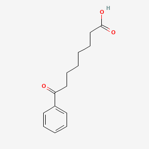 molecular formula C14H18O3 B1296573 8-Oxo-8-phenyloctanoic acid CAS No. 24314-23-6
