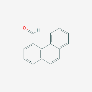 molecular formula C15H10O B1296575 Phenanthrene-4-carbaldehyde CAS No. 41498-43-5