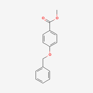 molecular formula C15H14O3 B1296577 4-苄氧基苯甲酸甲酯 CAS No. 32122-11-5