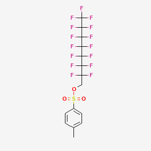 molecular formula C15H9F15O3S B1296580 1h,1h-全氟辛基对甲苯磺酸酯 CAS No. 24962-65-0