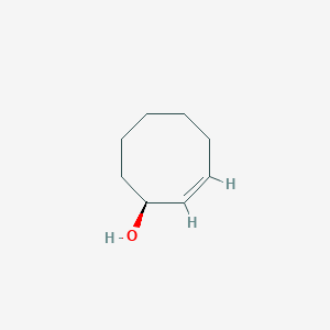 molecular formula C8H14O B12965841 axial-(E)-Cyclooct-2-en-1-ol 