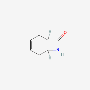 molecular formula C7H9NO B1296585 7-氮杂双环[4.2.0]辛-3-烯-8-酮 CAS No. 20205-48-5
