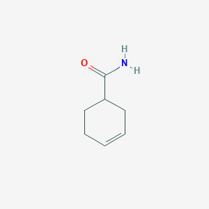 molecular formula C7H11NO B1296590 Cyclohex-3-ene-1-carboxamide CAS No. 4771-81-7