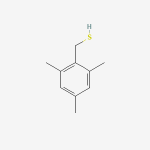 molecular formula C10H14S B1296597 2,4,6-Trimethylbenzyl mercaptan CAS No. 21411-42-7