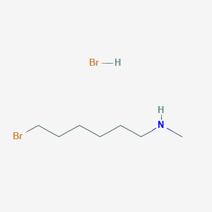 molecular formula C7H17Br2N B12966080 6-Bromo-N-methylhexan-1-amine hydrobromide 