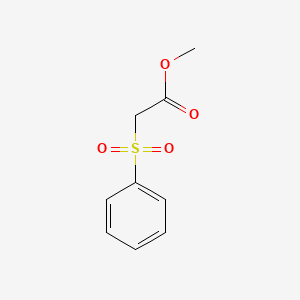 molecular formula C9H10O4S B1296609 甲基苯磺酰乙酸酯 CAS No. 34097-60-4