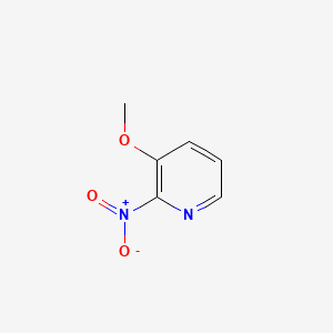 molecular formula C6H6N2O3 B1296613 3-甲氧基-2-硝基吡啶 CAS No. 20265-37-6