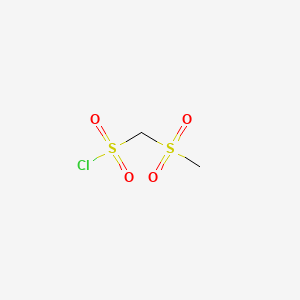 molecular formula C2H5ClO4S2 B1296614 甲磺酰基甲磺酰氯 CAS No. 22317-89-1