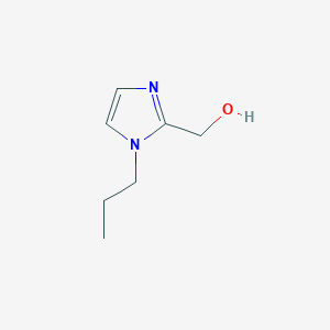 molecular formula C7H12N2O B1296622 (1-Propyl-1H-imidazol-2-yl)methanol CAS No. 143886-50-4