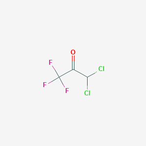 molecular formula C₃HCl₂F₃O B129663 3,3-Dichloro-1,1,1-trifluoroacetone CAS No. 126266-75-9