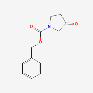 B1296642 1-N-Cbz-3-pyrrolidinone CAS No. 130312-02-6