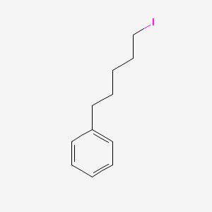 B1296643 Benzene, (5-iodopentyl)- CAS No. 99858-37-4
