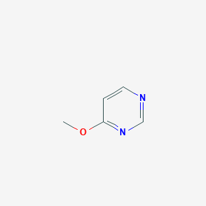 molecular formula C5H6N2O B1296667 4-Methoxypyrimidine CAS No. 6104-41-2
