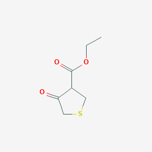 molecular formula C7H10O3S B1296676 Ethyl 4-oxotetrahydrothiophene-3-carboxylate CAS No. 78647-31-1