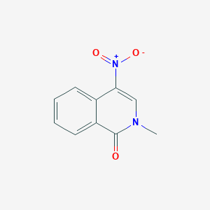 2-Methyl-4-nitroisoquinolin-1(2H)-one