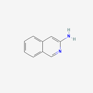 molecular formula C9H8N2 B1296679 3-Aminoisoquinoline CAS No. 25475-67-6