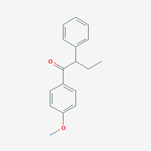 B129668 1-(4-Methoxyphenyl)-2-phenylbutan-1-one CAS No. 78423-10-6