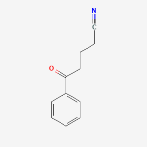 molecular formula C11H11NO B1296687 5-Oxo-5-phenylpentanenitrile CAS No. 10413-00-0