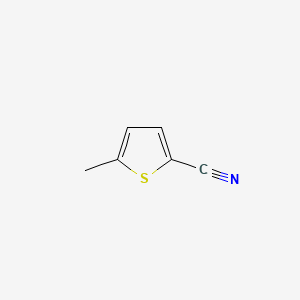molecular formula C6H5NS B1296690 5-Methylthiophene-2-carbonitrile CAS No. 72835-25-7