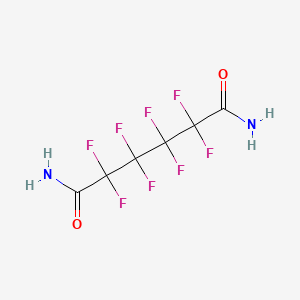 molecular formula C6H4F8N2O2 B1296699 Octafluoroadipamide CAS No. 355-66-8