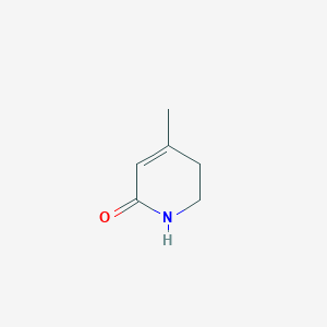 molecular formula C6H9NO B12967084 4-Methyl-1,2,5,6-tetrahydropyridin-2-one 