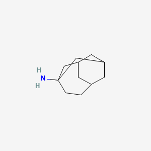 molecular formula C11H19N B1296718 Tricyclo[4.3.1.13,8]undecan-3-amine CAS No. 3048-63-3