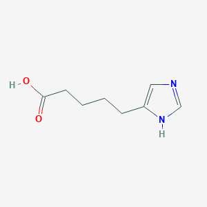 molecular formula C8H12N2O2 B1296719 5-(1H-Imidazol-4-yl)pentanoic acid CAS No. 959032-57-6