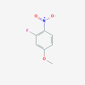molecular formula C7H6FNO3 B1296720 3-Fluoro-4-nitroanisole CAS No. 446-38-8
