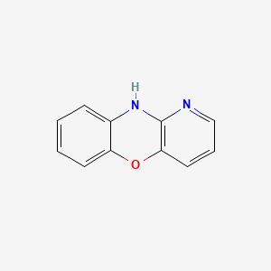 molecular formula C11H8N2O B12967255 10H-Benzo[b]pyrido[2,3-e][1,4]oxazine 