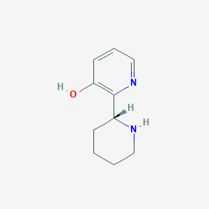 molecular formula C10H14N2O B12967266 (R)-2-(Piperidin-2-yl)pyridin-3-ol CAS No. 1213929-36-2