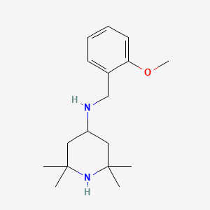 (2-Methoxy-benzyl)-(2,2,6,6-tetramethyl-piperidin-4-yl)-amine