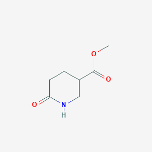 molecular formula C7H11NO3 B1296734 Methyl 6-oxopiperidine-3-carboxylate CAS No. 958991-06-5