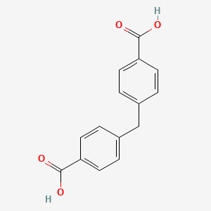 molecular formula C15H12O4 B1296740 4,4'-Methylenedibenzoic acid CAS No. 790-83-0