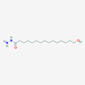 molecular formula C15H32N2O2 B1296747 15-羟基十五烷酰肼 CAS No. 18270-60-5