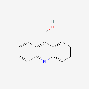 molecular formula C14H11NO B1296749 Acridin-9-ylmethanol CAS No. 35426-11-0
