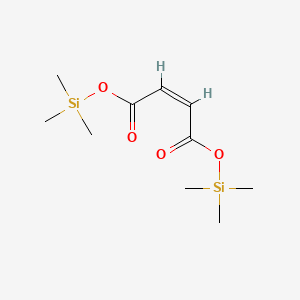 molecular formula C10H20O4Si2 B12967515 Bis(trimethylsilyl) maleate 