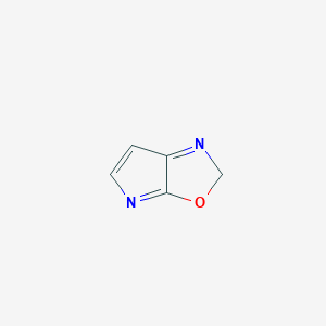 molecular formula C5H4N2O B12967543 2H-Pyrrolo[3,2-d]oxazole 