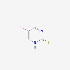 molecular formula C4H3FN2S B12967653 5-Fluoropyrimidine-2(1H)-thione 