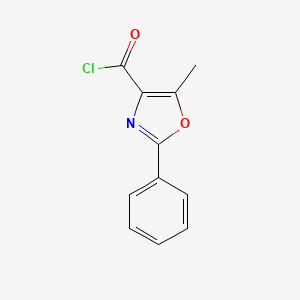 5-Methyl-2-phenyl-1,3-oxazole-4-carbonyl chloride