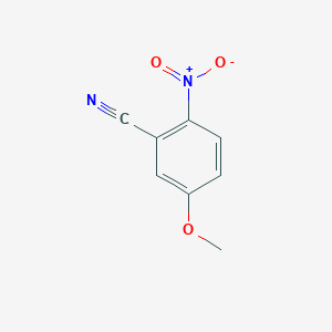 molecular formula C8H6N2O3 B1296772 5-Methoxy-2-nitrobenzonitrile CAS No. 38469-84-0