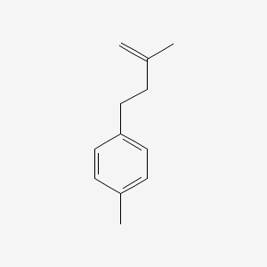 molecular formula C12H16 B1296778 1-(3-Methyl-3-butenyl)-4-methylbenzene CAS No. 56818-01-0