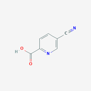 molecular formula C7H4N2O2 B129678 5-Cyanopyridine-2-carboxylic acid CAS No. 53234-55-2