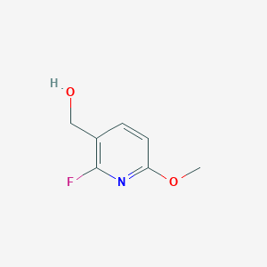 molecular formula C7H8FNO2 B12967857 (2-Fluoro-6-methoxypyridin-3-yl)methanol 