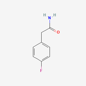 molecular formula C8H8FNO B1296790 2-(4-氟苯基)乙酰胺 CAS No. 332-29-6