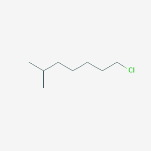 molecular formula C8H17Cl B12967911 1-Chloro-6-methylheptane 