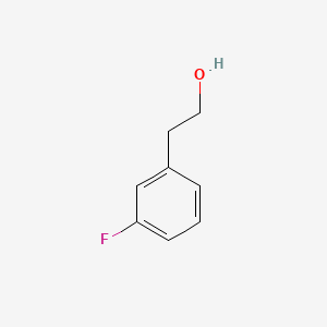 molecular formula C8H9FO B1296792 2-(3-Fluorophenyl)ethanol CAS No. 52059-53-7