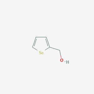 molecular formula C5H6OSe B12967937 Selenophen-2-ylmethanol 